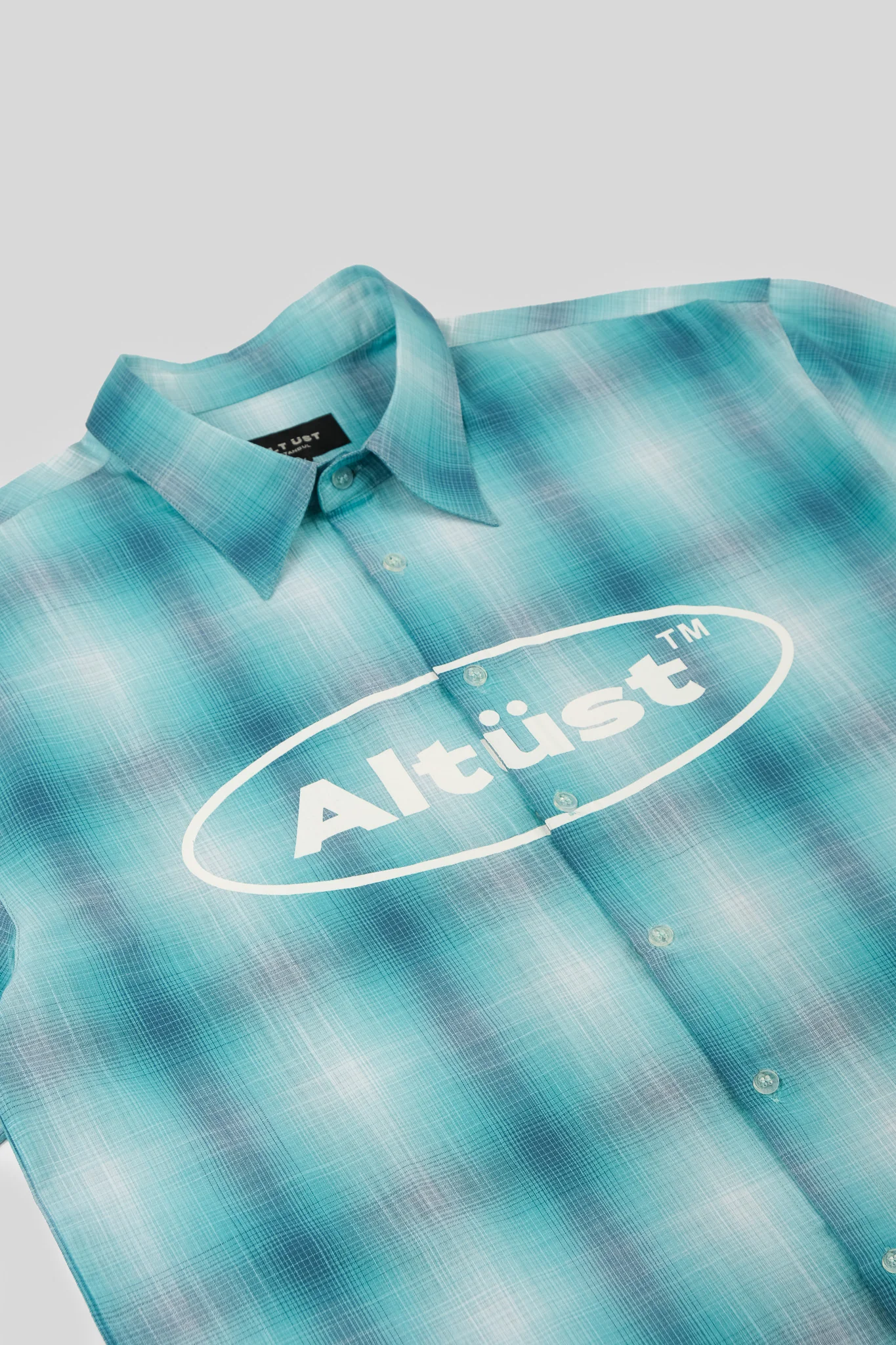 PLAID LOGO SHIRT - Image 4